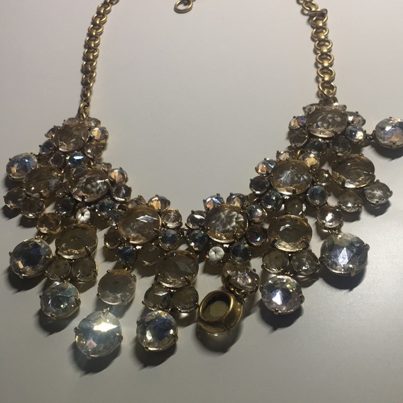 Jcrew Rhinestone Necklace - Picture 2 of 3